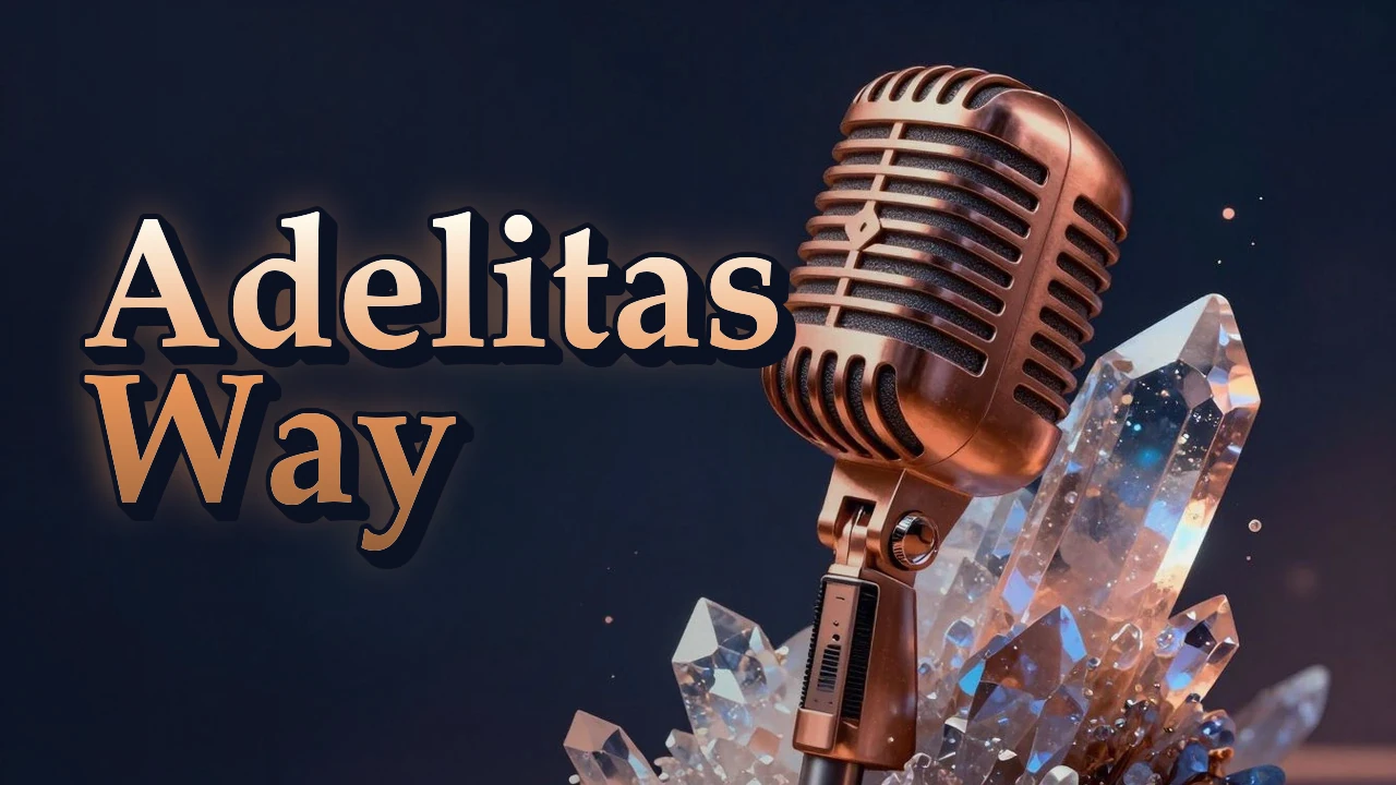 Illustrated event poster for Adelitas Way