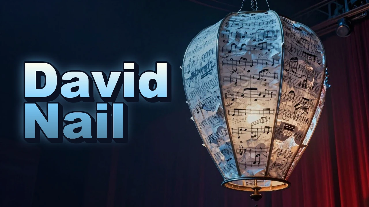 Illustrated event poster for David Nail