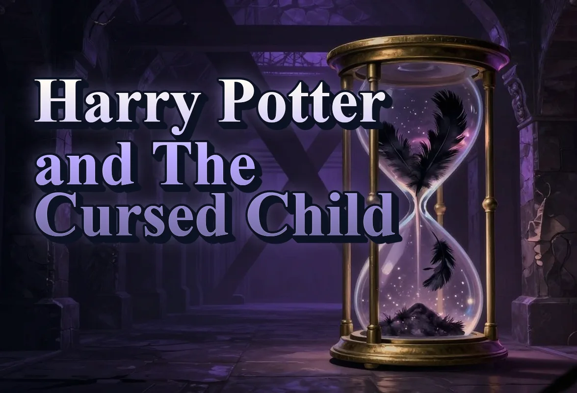 Illustrated event poster for Harry Potter and The Cursed Child
