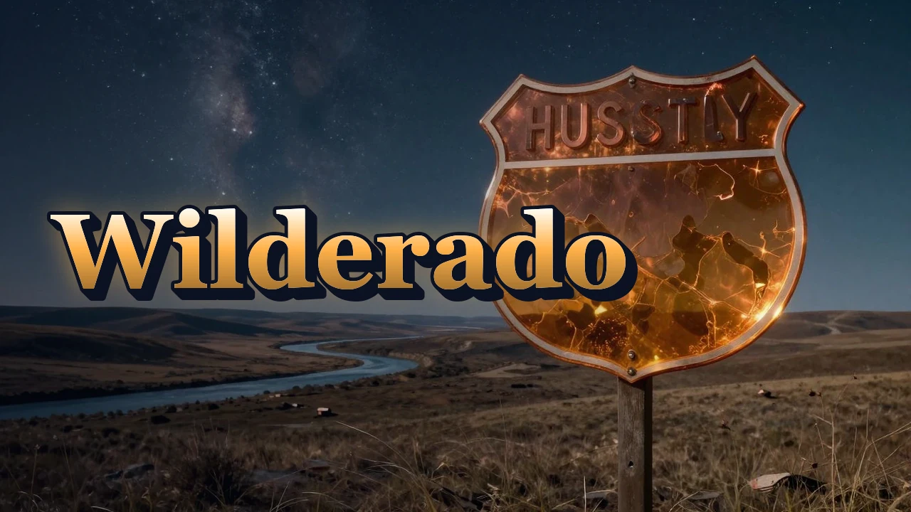 Illustrated event poster for Wilderado