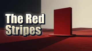 Illustrated event poster for The Red Stripes