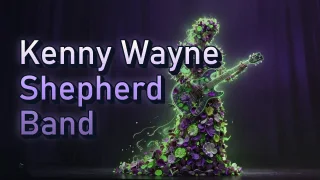 Illustrated event poster for Kenny Wayne Shepherd Band