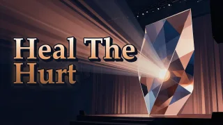 Illustrated event poster for Heal The Hurt