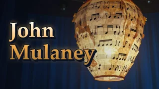 Illustrated event poster for John Mulaney