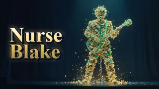Illustrated event poster for Nurse Blake
